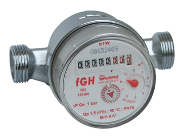 Contoare apa calda tip  FGH ETW DN 15, Q3=2,5 mc/h, R80-H (Clasa B)